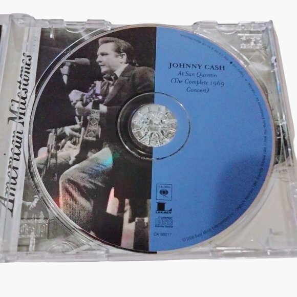 Johnny Cash At San Quentin 1969 Concert Remastered CD Album - Picture 5 of 6
